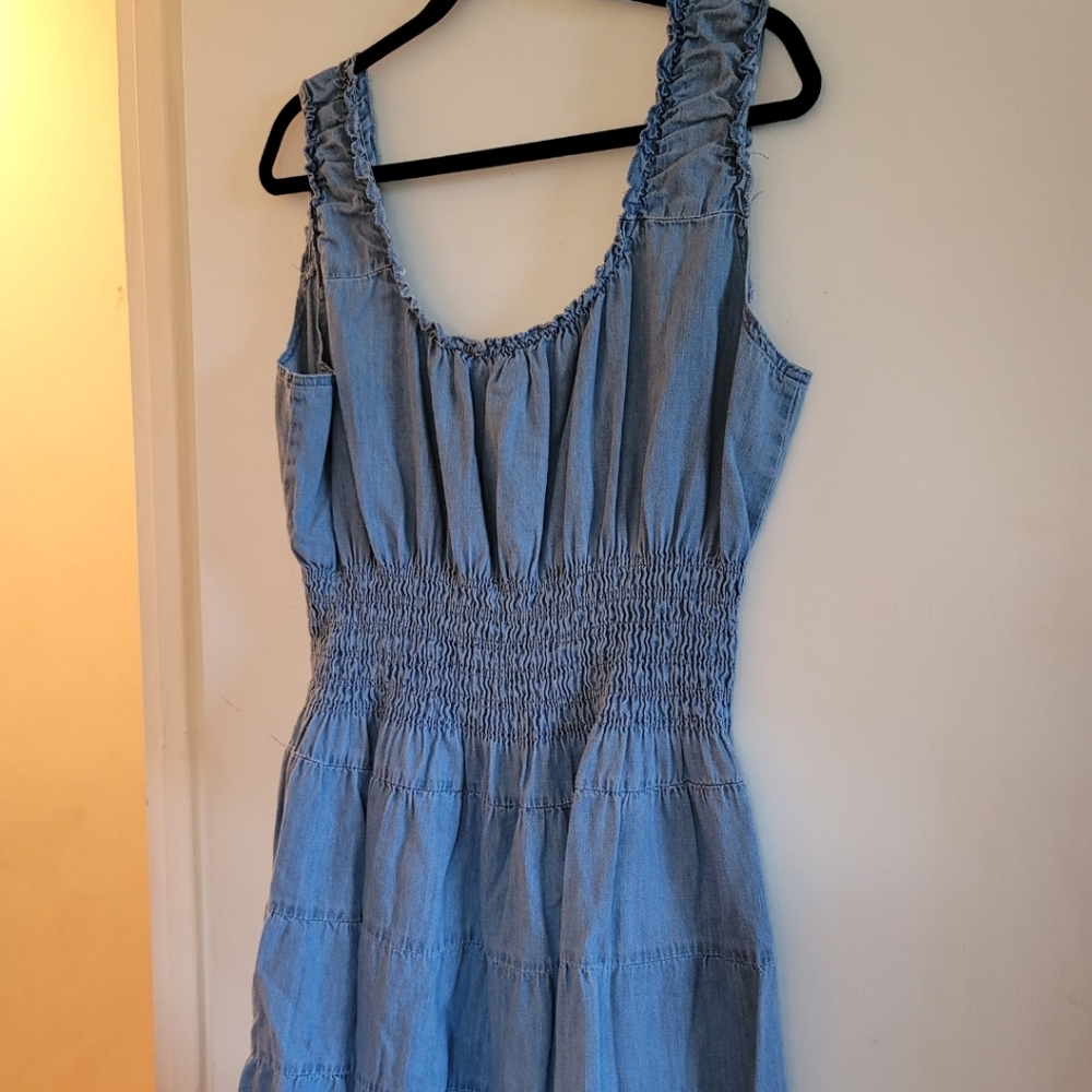 Love Jeans dress with elastic singe waist size 2X